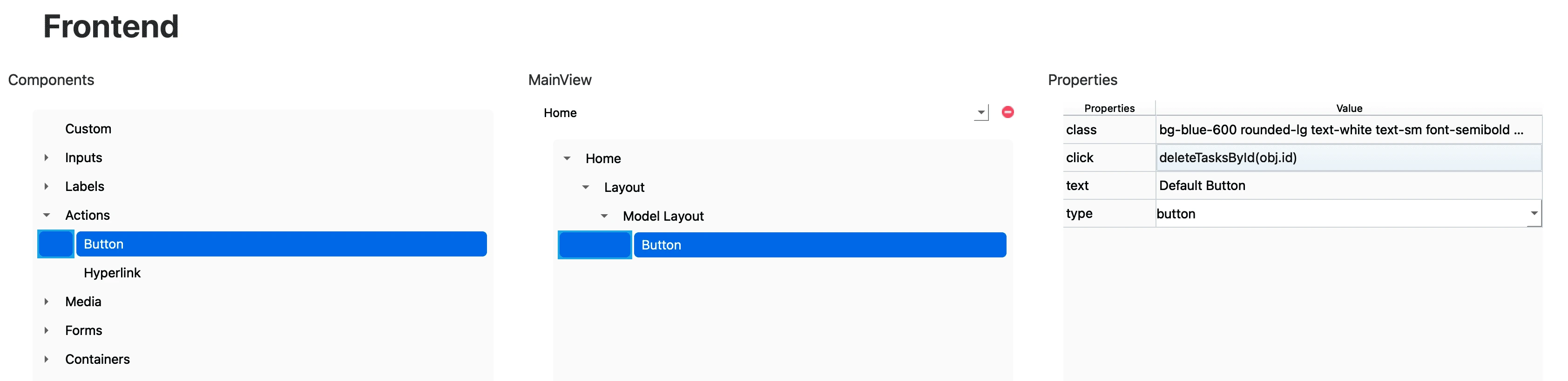 Creación de Button